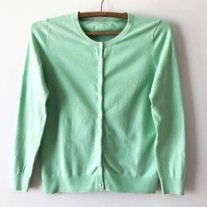 NWOT Green cardigan